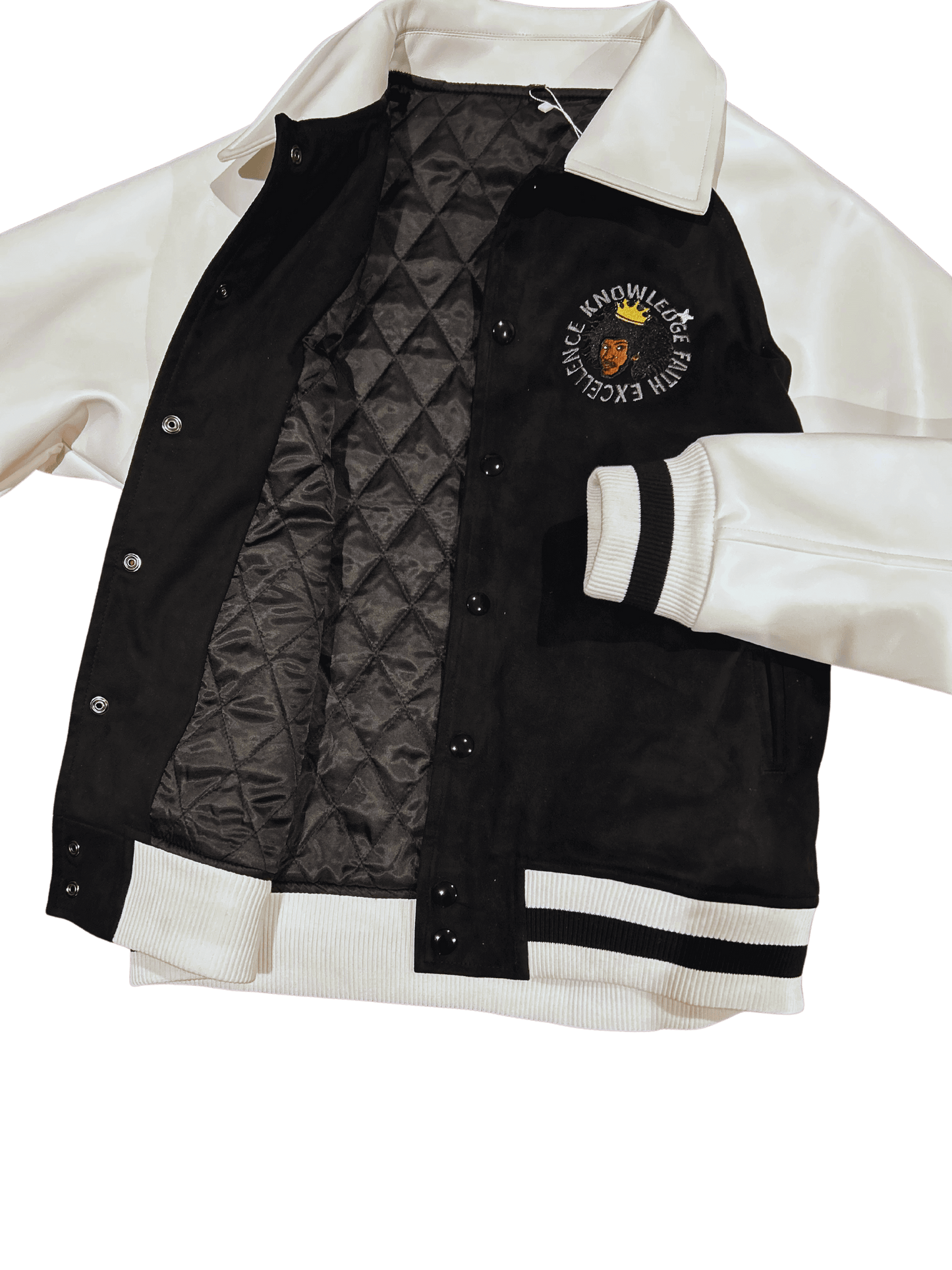 Black Excellence Varsity Jacket